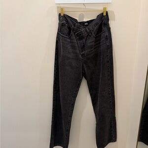 Just Black Charcoal Black Denim Pants